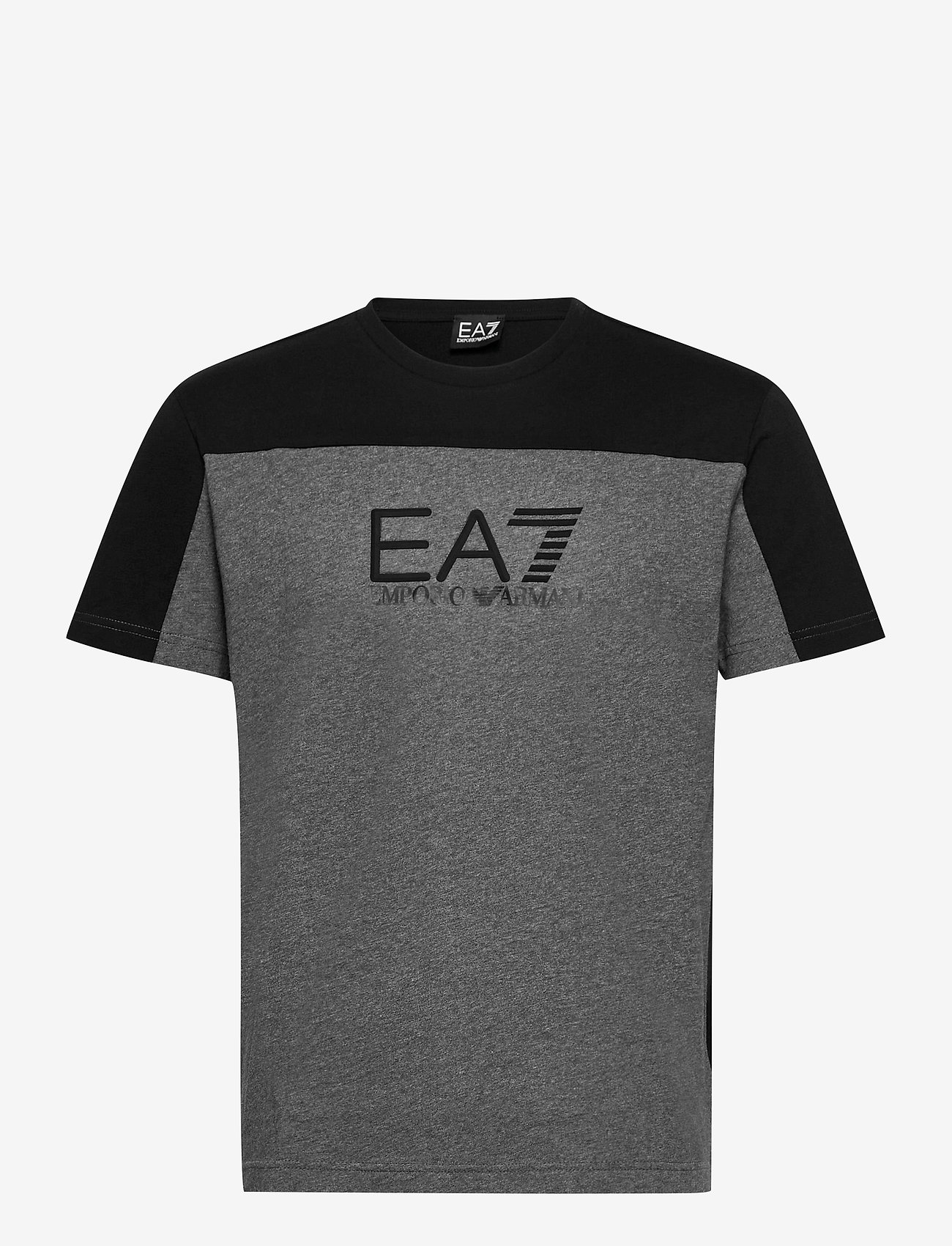 EA7 - T-SHIRT - dark grey mel - 0