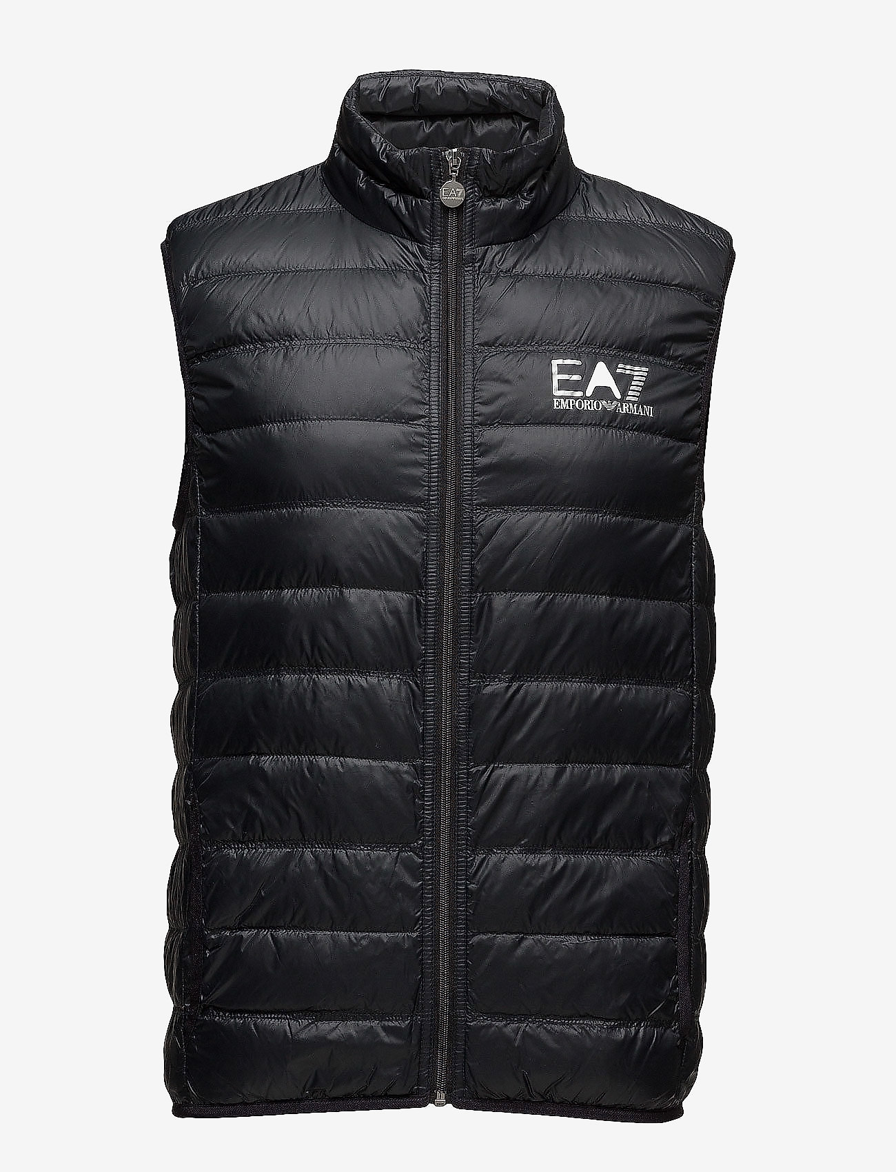 EA7 - DOWN WAISTCOAT - spring jackets - black - 1
