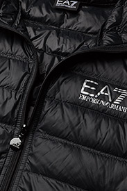 EA7 - DOWN WAISTCOAT - spring jackets - black - 3