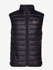 EA7 - DOWN WAISTCOAT - spring jackets - black - 1