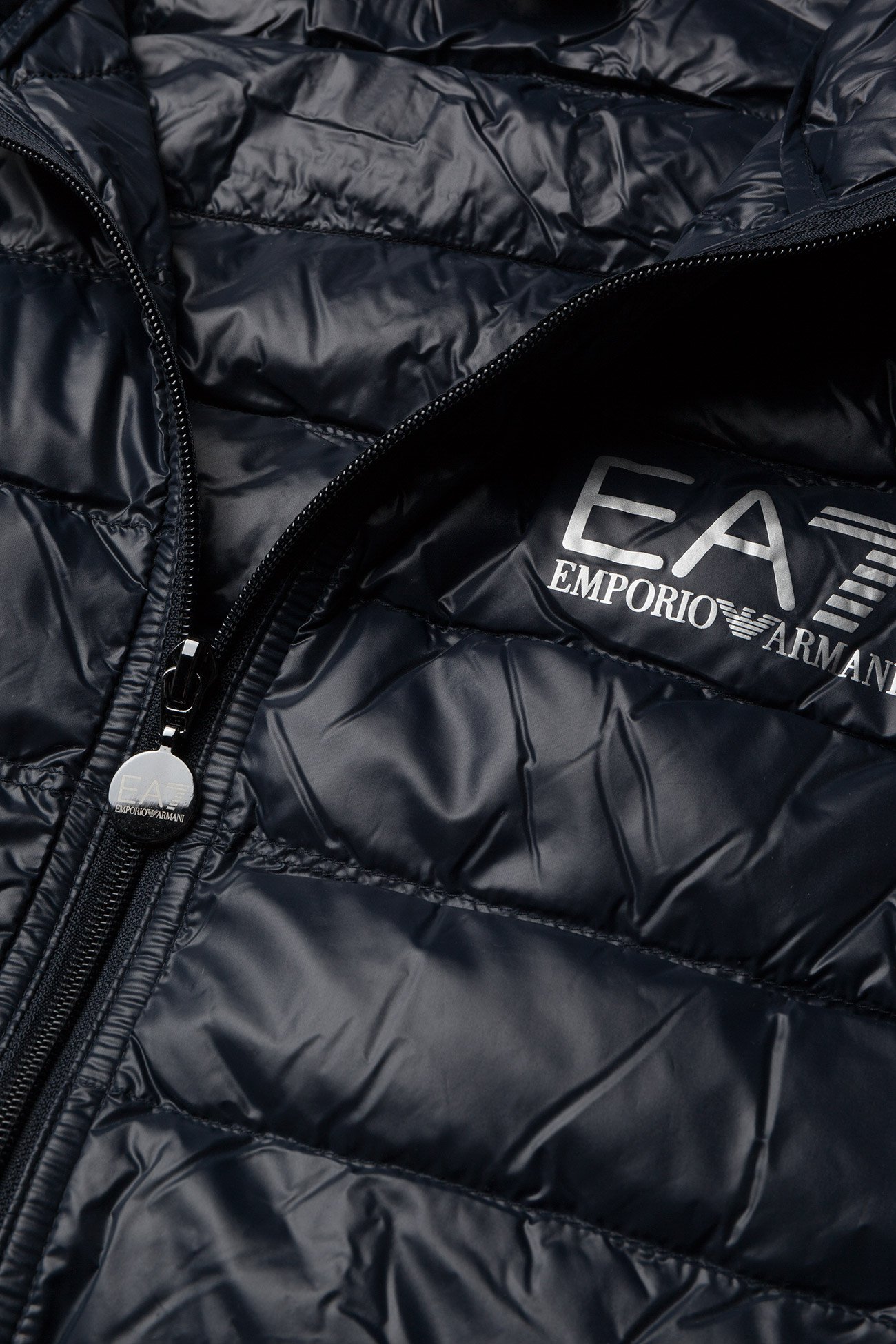 EA7 - DOWN VEST - night blue - 2