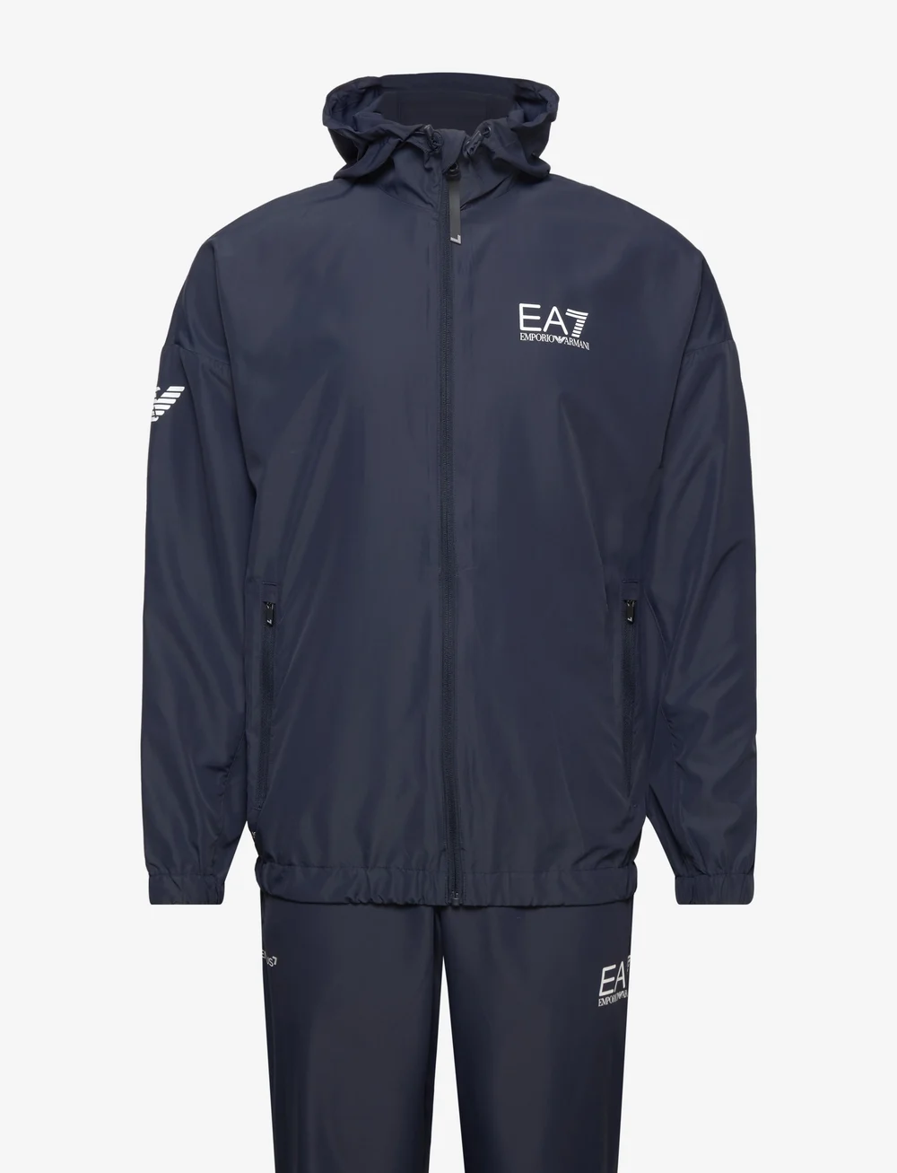 Ea7 top tracksuit navy