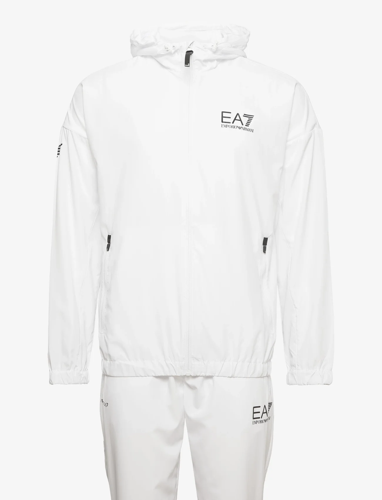 EA7 - TRACKSUIT - tracksuits - white - 0