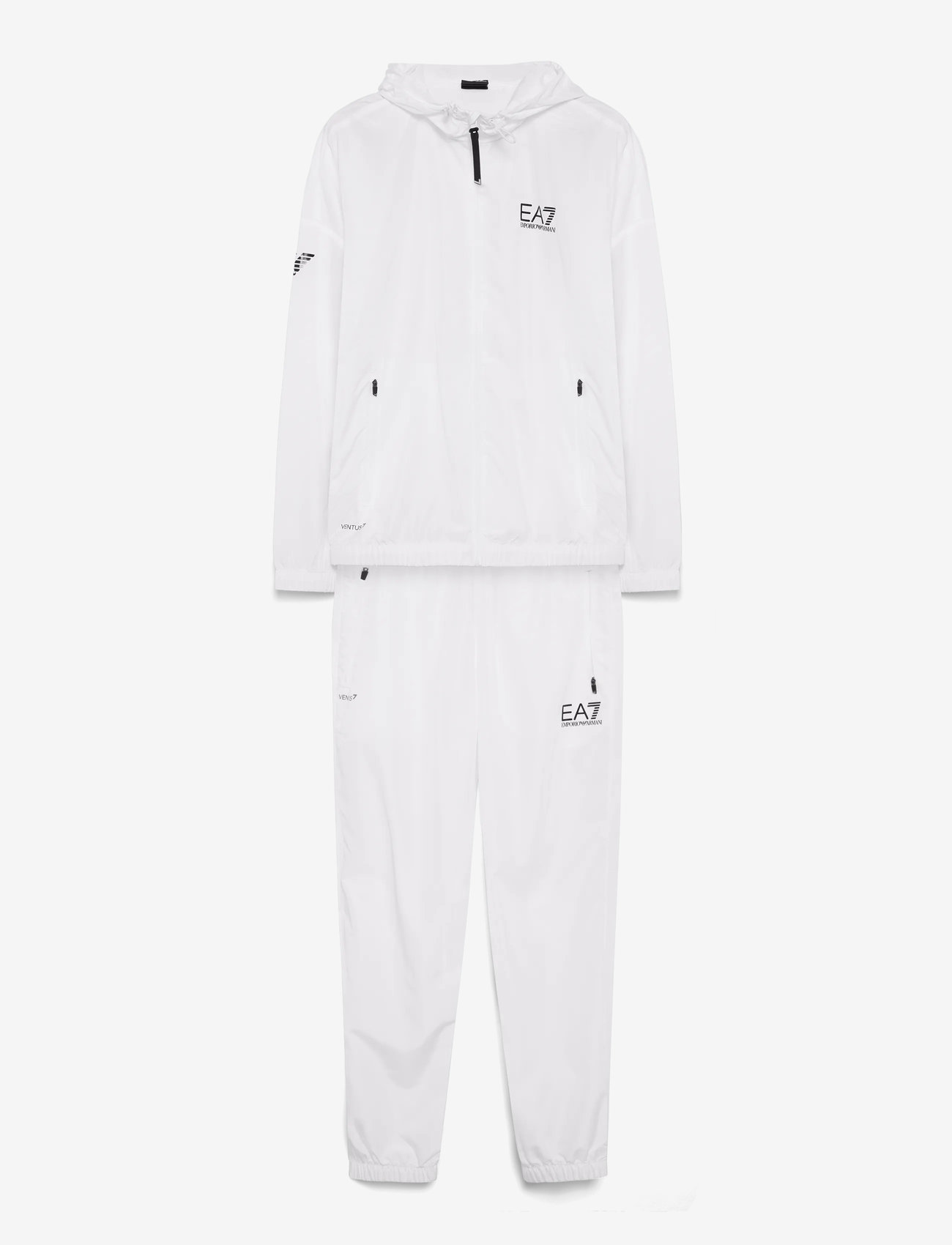 EA7 - TRACKSUIT - joggedress - white - 0