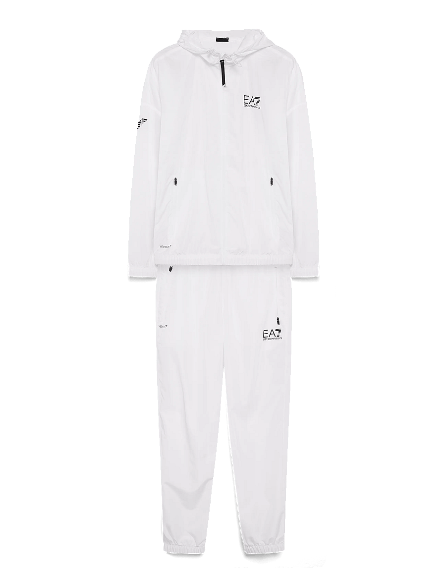 EA7 - TRACKSUIT - track jackets - white - 2