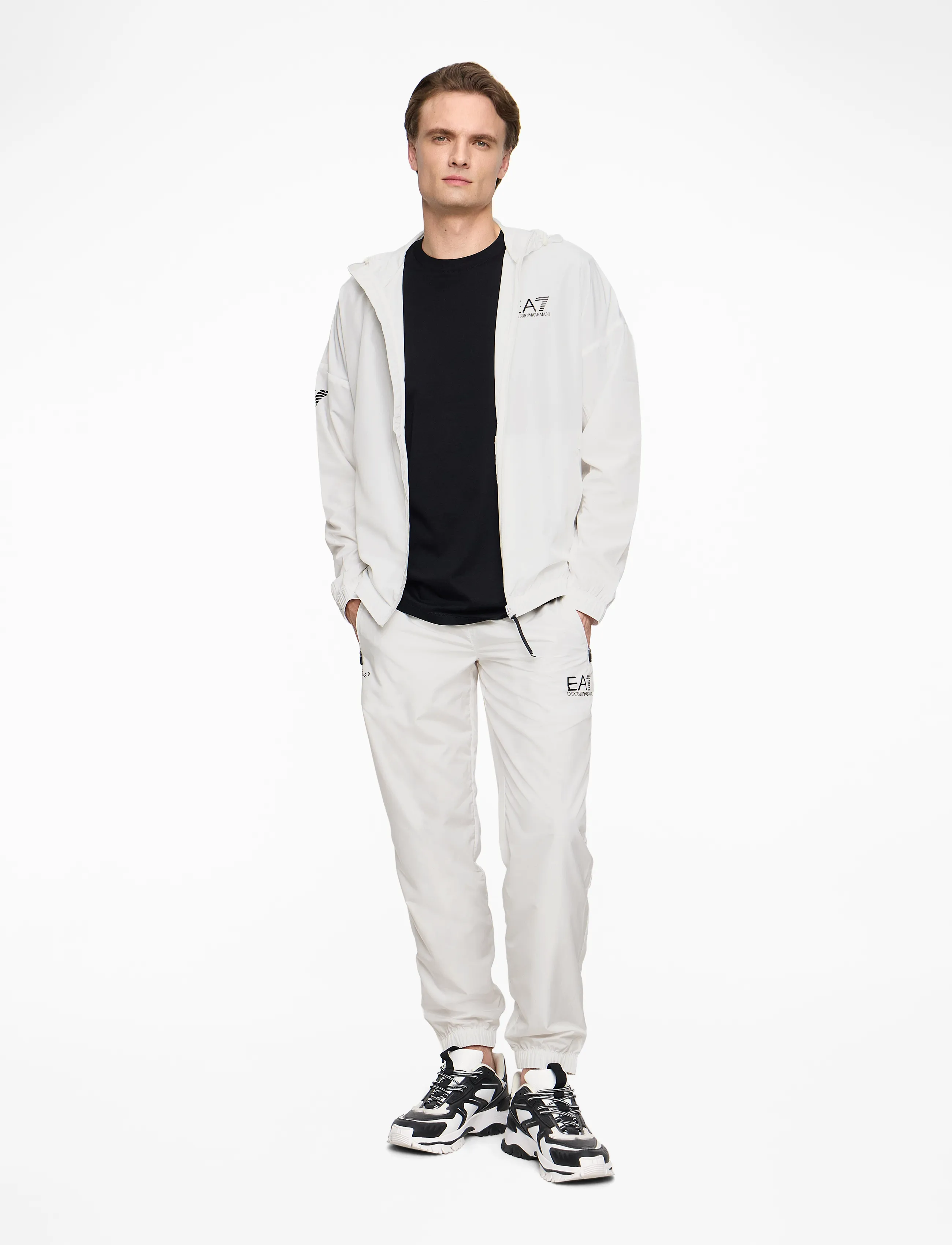 EA7 - TRACKSUIT - tracksuits - white - 3