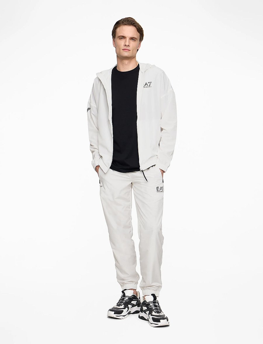 EA7 - TRACKSUIT - track jackets - white - 3