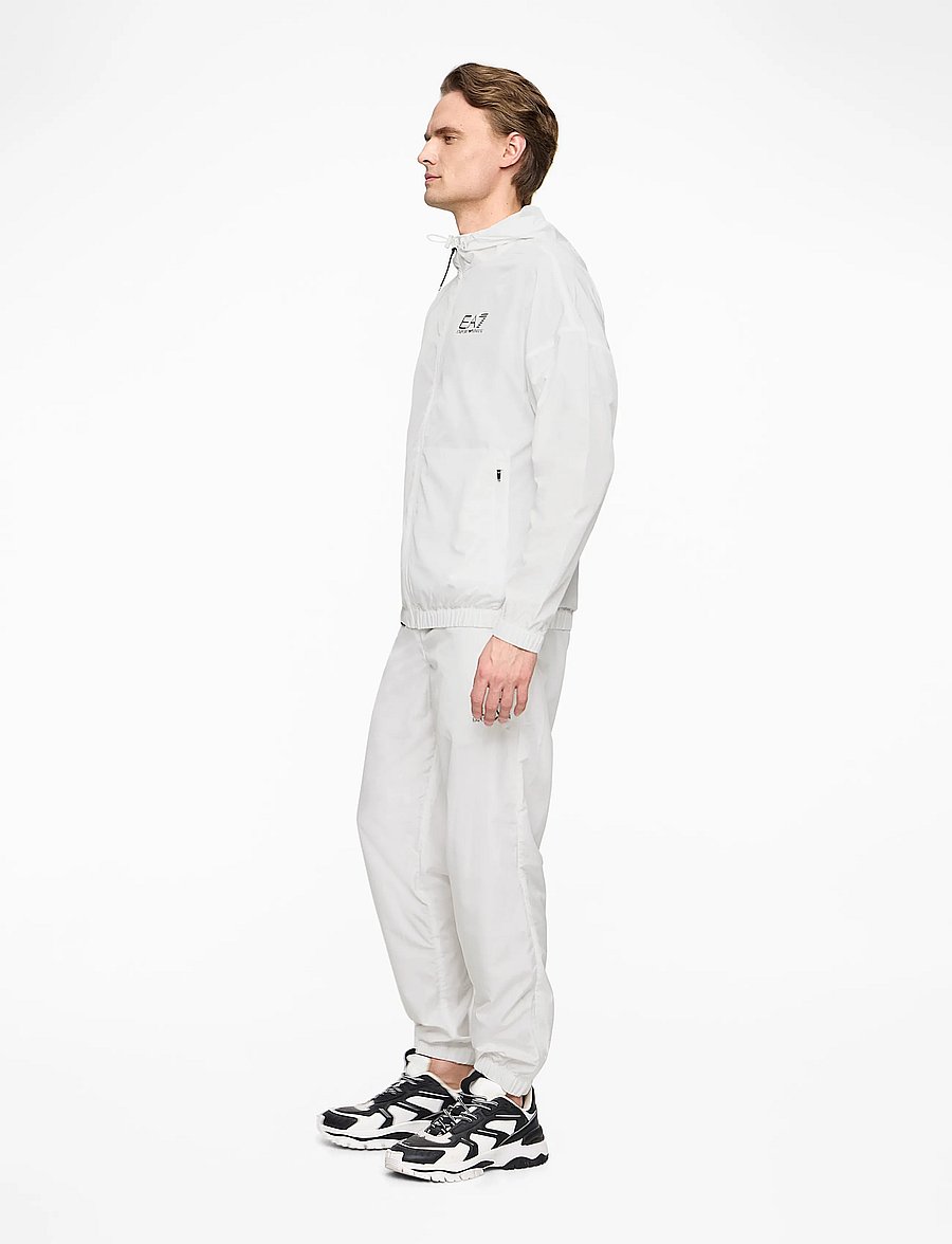 EA7 - TRACKSUIT - track jackets - white - 4