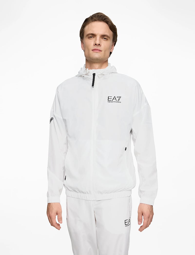 EA7 - TRACKSUIT - trainingsanzug - white - 0