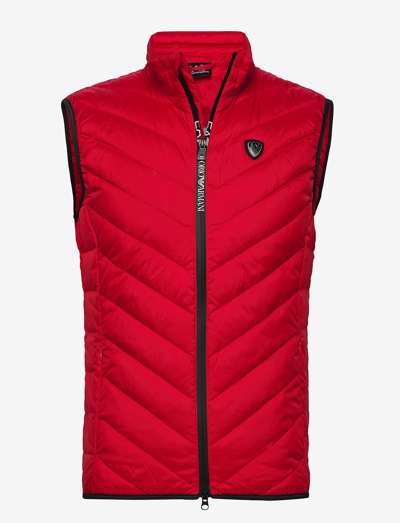 EA7 - DOWN WAISTCOAT - tango red - 1