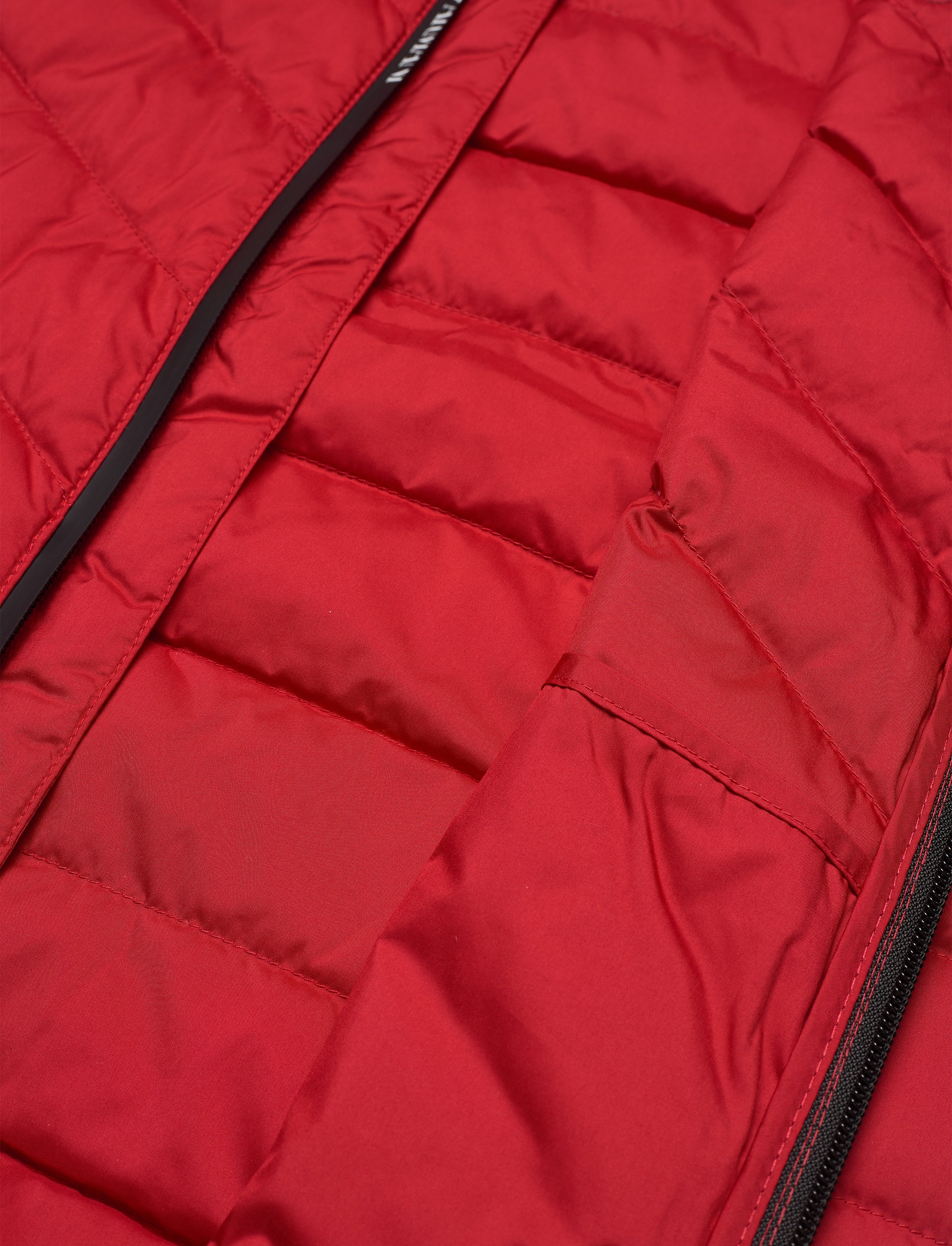 EA7 - DOWN WAISTCOAT - tango red - 5