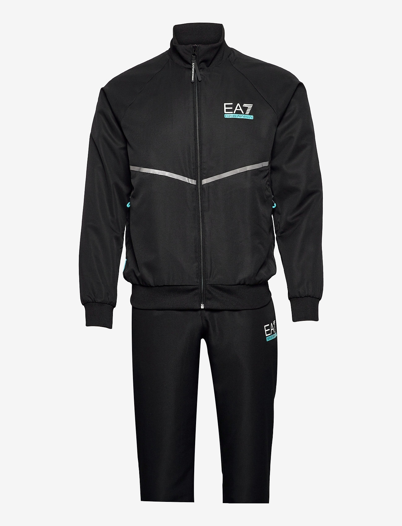 EA7 - TRACKSUIT - black - 0