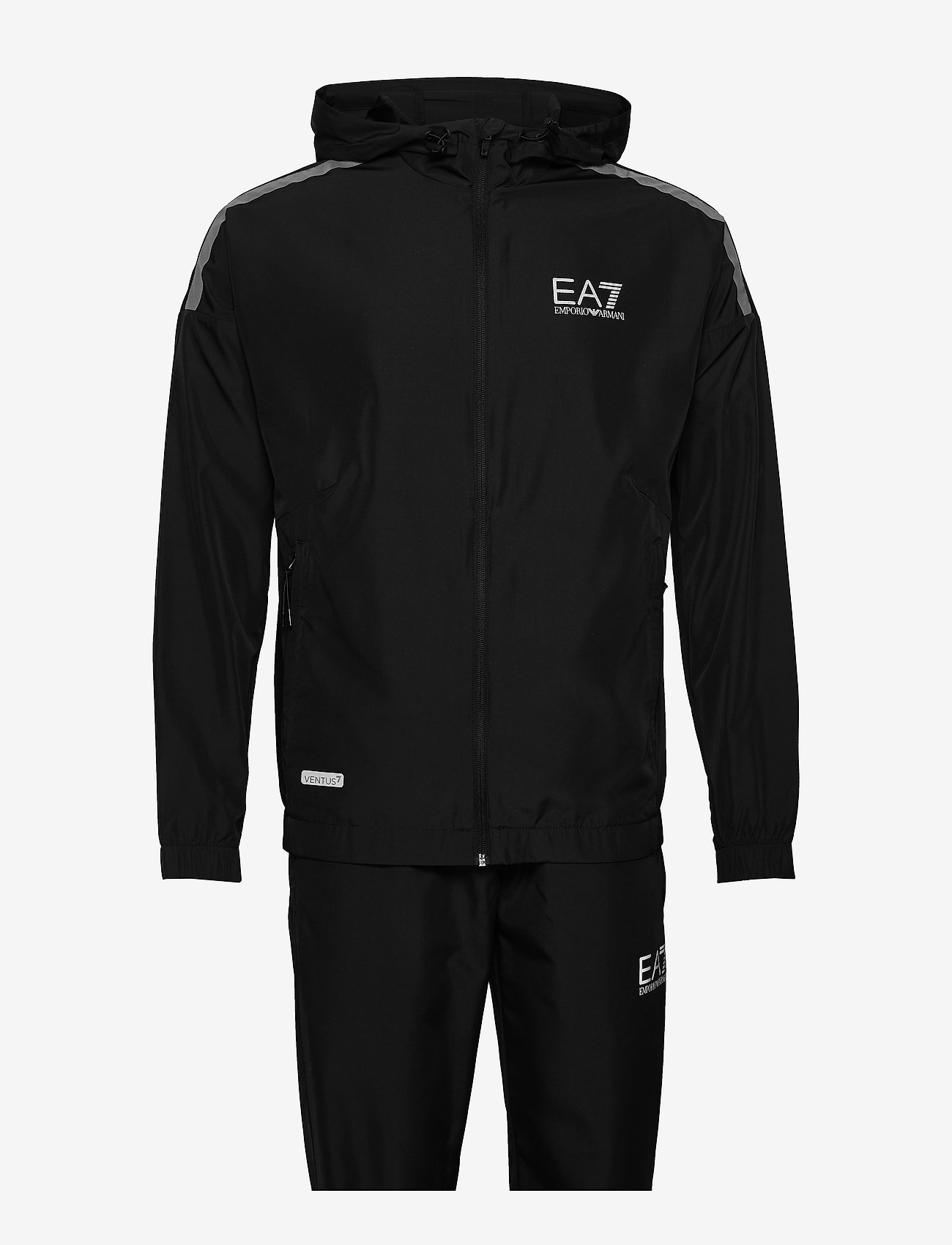 EA7 - TRACKSUIT - black - 0
