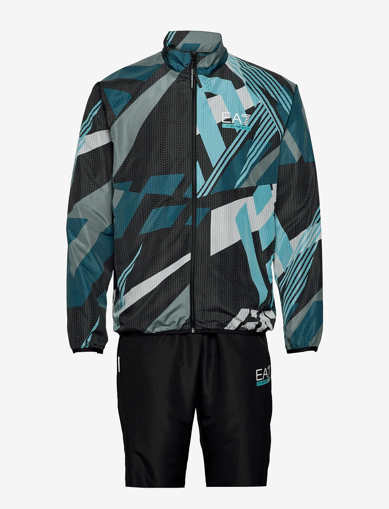 EA7 - TRACKSUIT - fanblack/black - 0