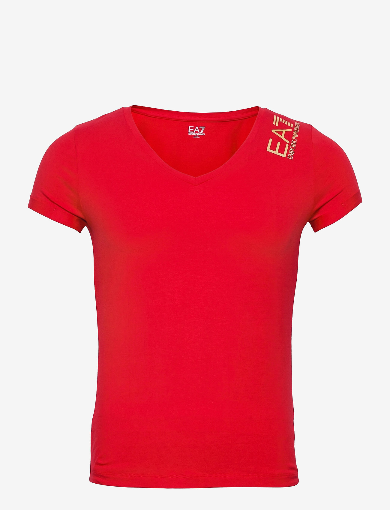 EA7 - T-SHIRT - racing red - 0