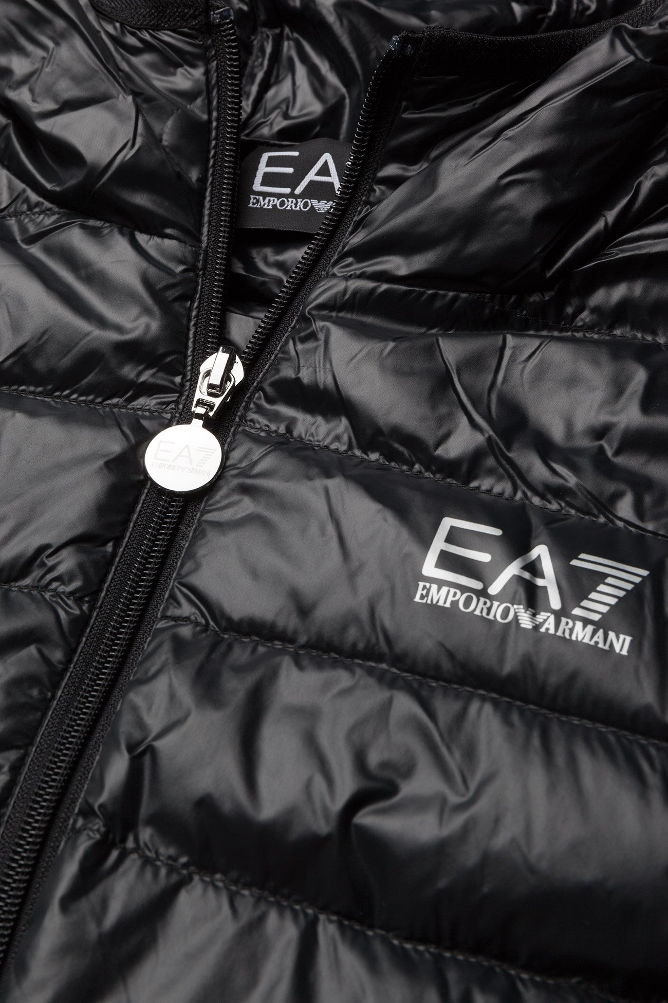 EA7 - GIACCA PIUMINO - 1200-nero - 3