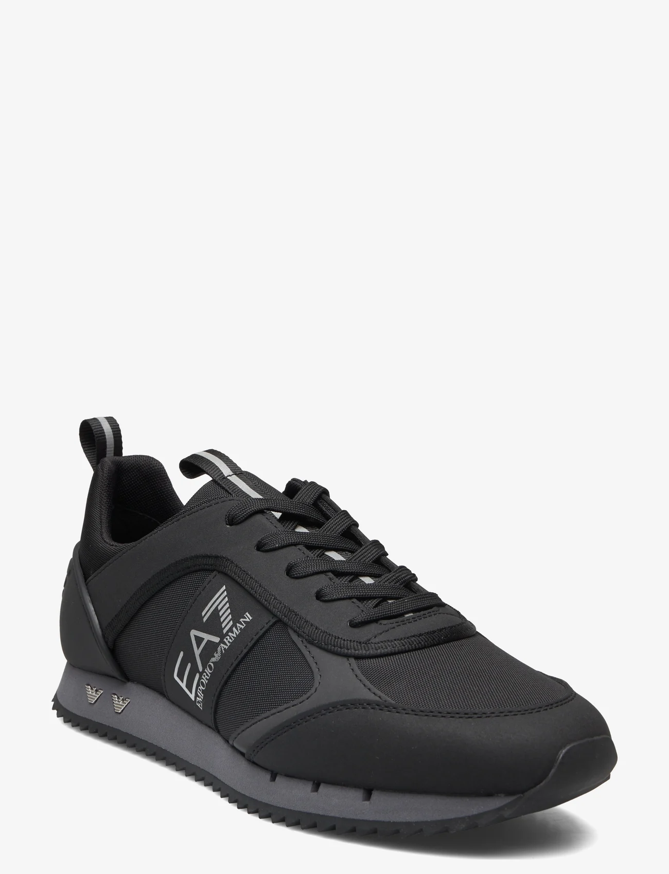 EA7 - SNEAKERS - låga sneakers - q226-black+iron gate+silv - 0