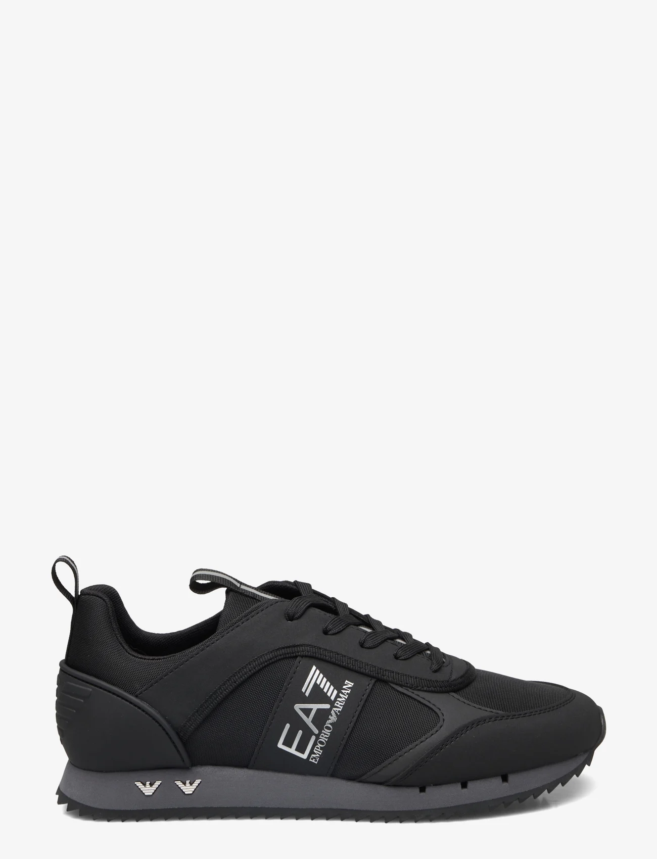 EA7 - SNEAKERS - matalavartiset tennarit - q226-black+iron gate+silv - 1