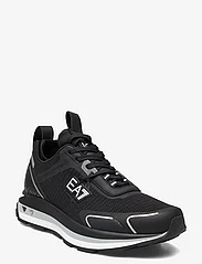 EA7 - SNEAKERS - laisvalaikio batai žemu aulu - q289-black+white+highrise - 0
