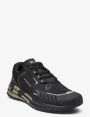 EA7 - SNEAKERS - låga sneakers - m701-triple black+gold - 0