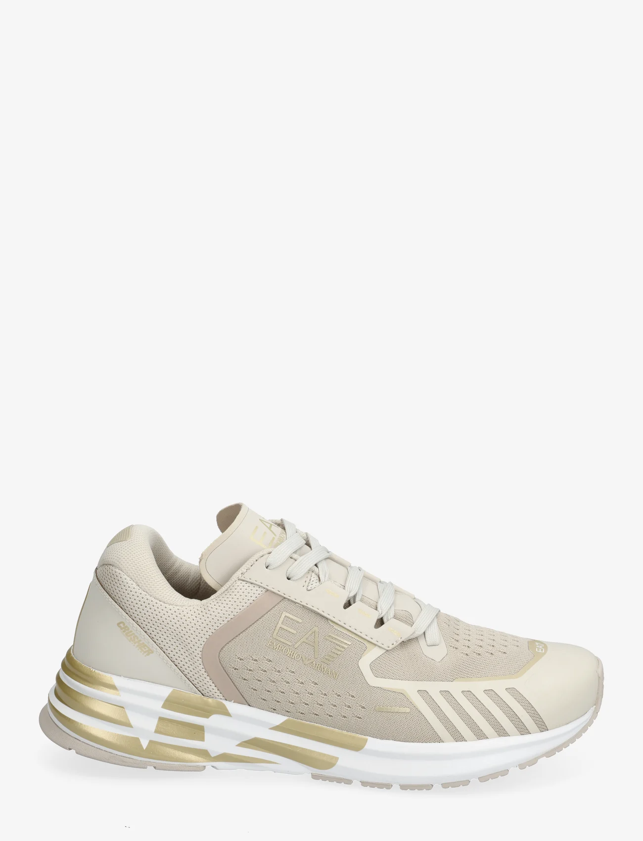 EA7 - SNEAKERS - lave sneakers - q309-rainy day+gold - 1