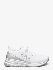 EA7 - SNEAKERS - laisvalaikio batai žemu aulu - m696-white+silver - 1