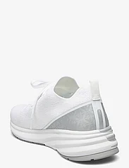 EA7 - SNEAKERS - laisvalaikio batai žemu aulu - m696-white+silver - 2