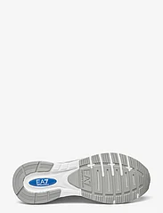 EA7 - SNEAKERS - laisvalaikio batai žemu aulu - m696-white+silver - 4