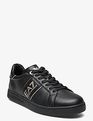 EA7 - SNEAKERS - sneakersy niskie - m701-triple black+gold - 0