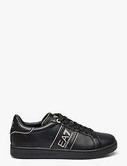 EA7 - SNEAKERS - sneakersy niskie - m701-triple black+gold - 1