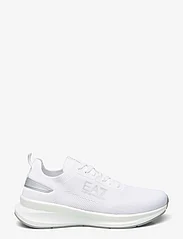 EA7 - SNEAKERS - niedrige sneakers - m696-white+silver - 1