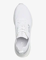 EA7 - SNEAKERS - låga sneakers - m696-white+silver - 3