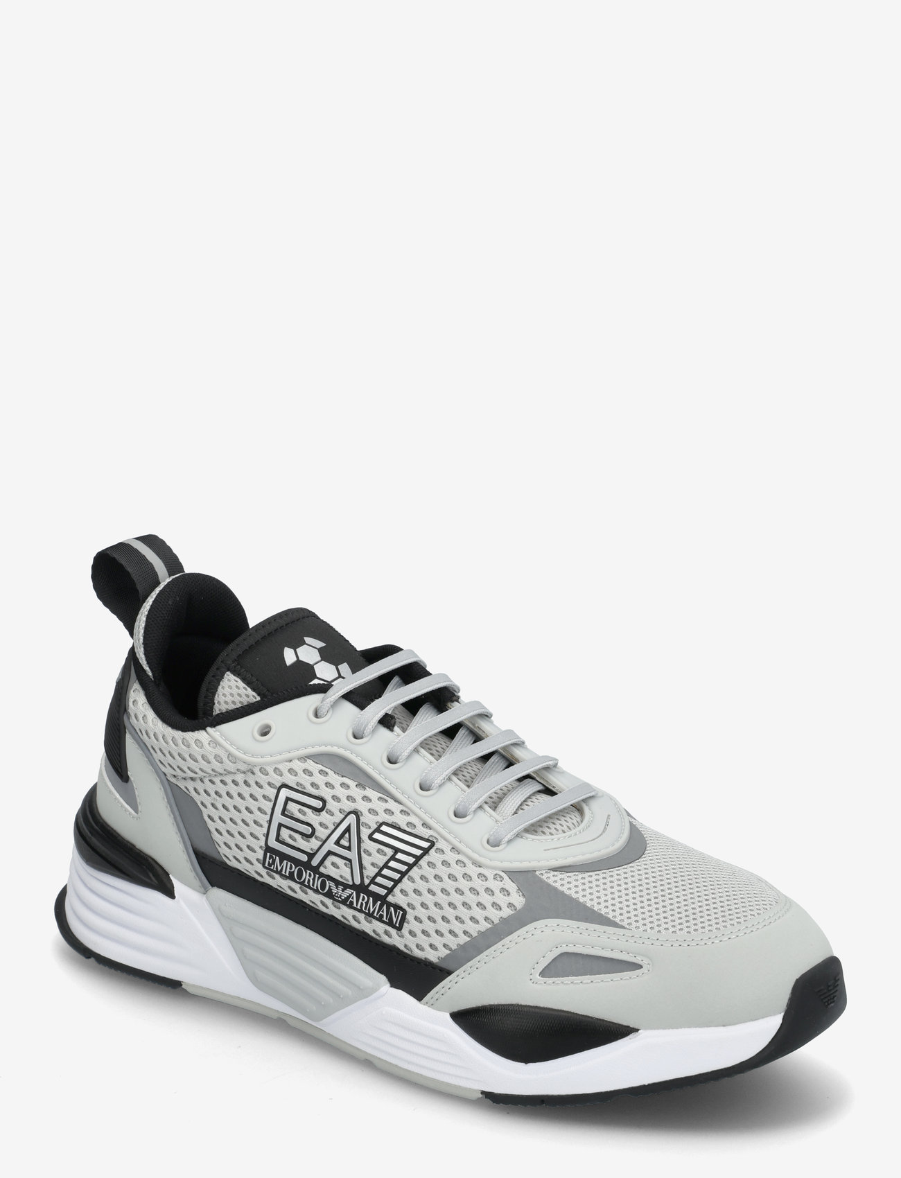 EA7 - ACE RUNNER MESH - lave sneakers - grey violet-blk+silv - 0