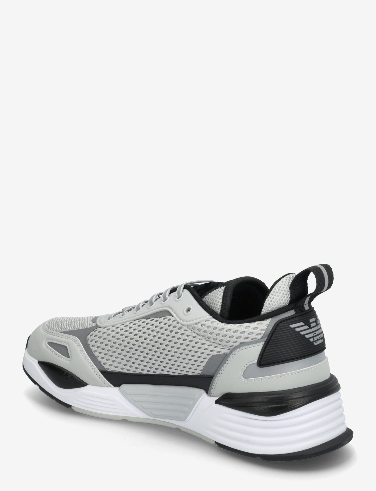 EA7 - ACE RUNNER MESH - lave sneakers - grey violet-blk+silv - 2