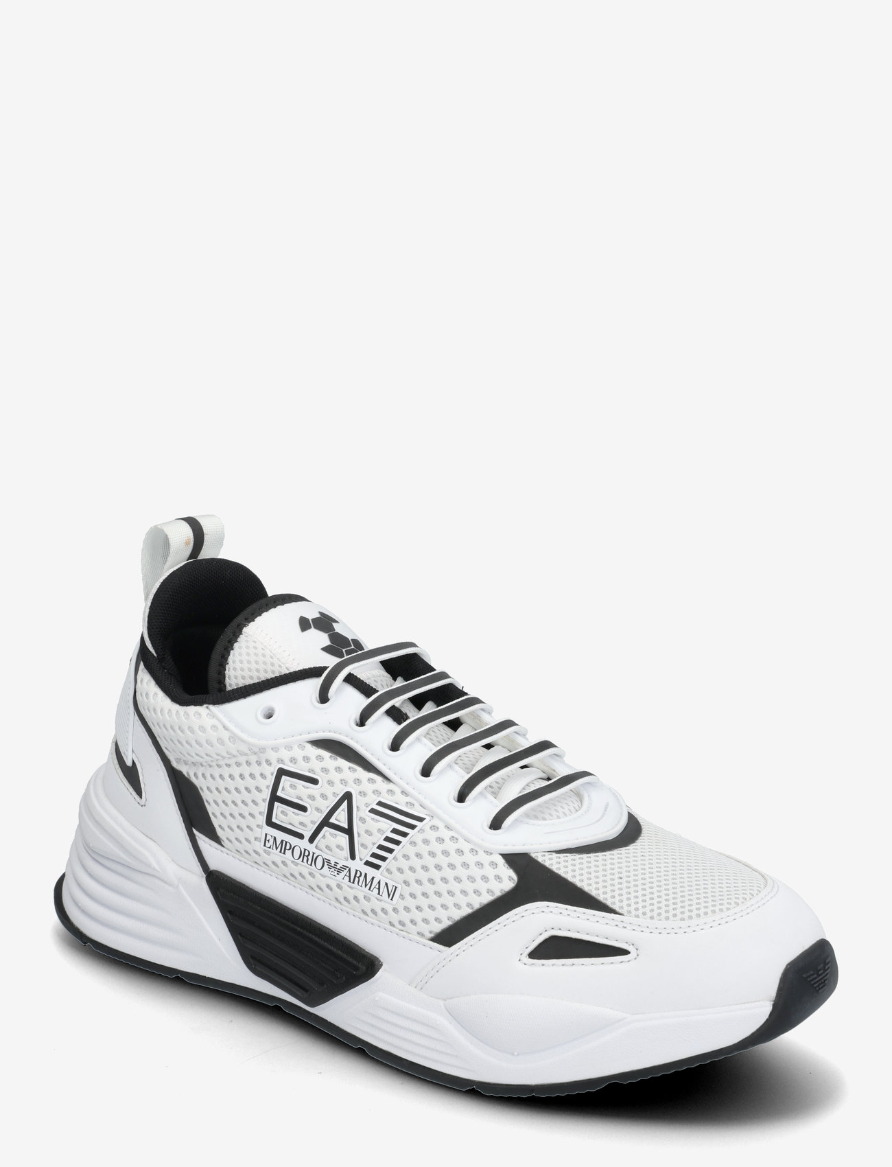 EA7 - ACE RUNNER MESH - låga sneakers - opt.white-black - 0