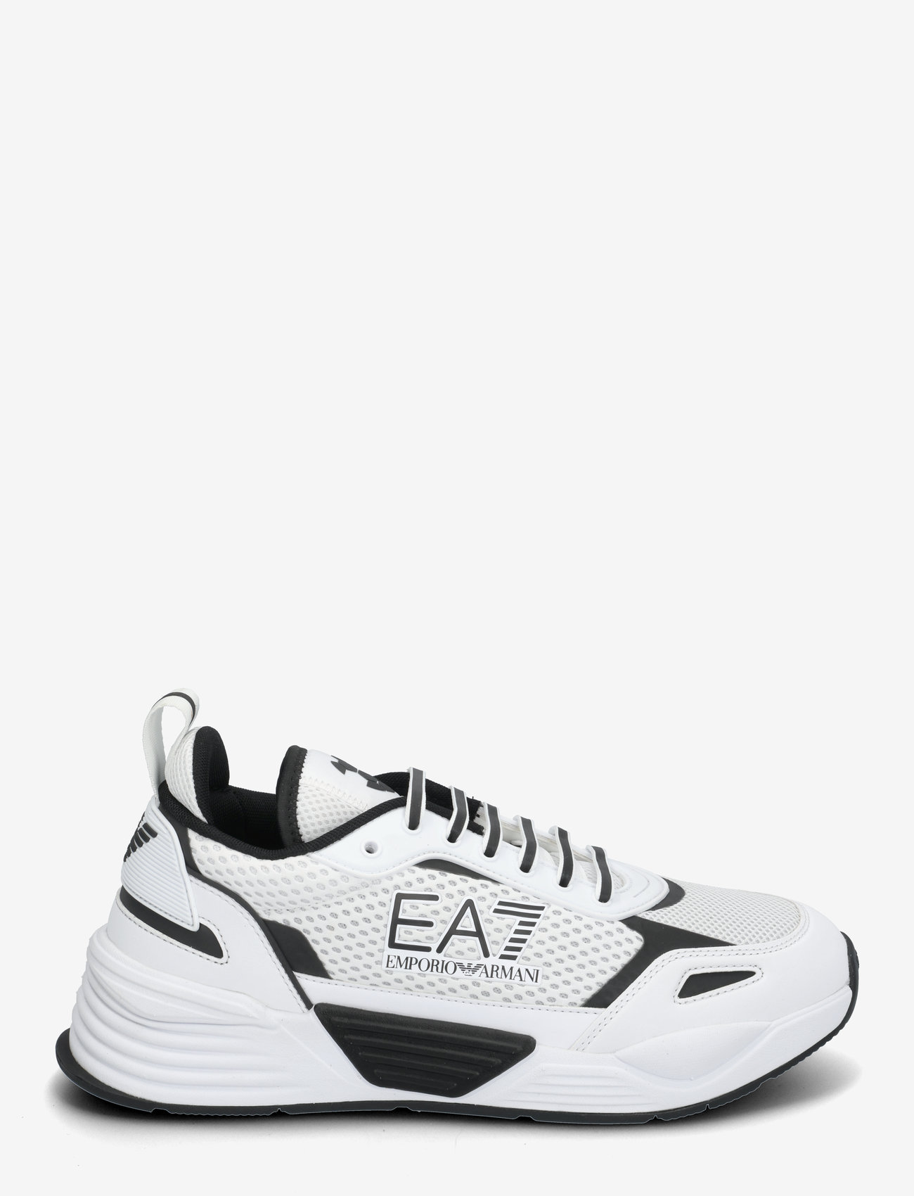 EA7 - ACE RUNNER MESH - låga sneakers - opt.white-black - 1