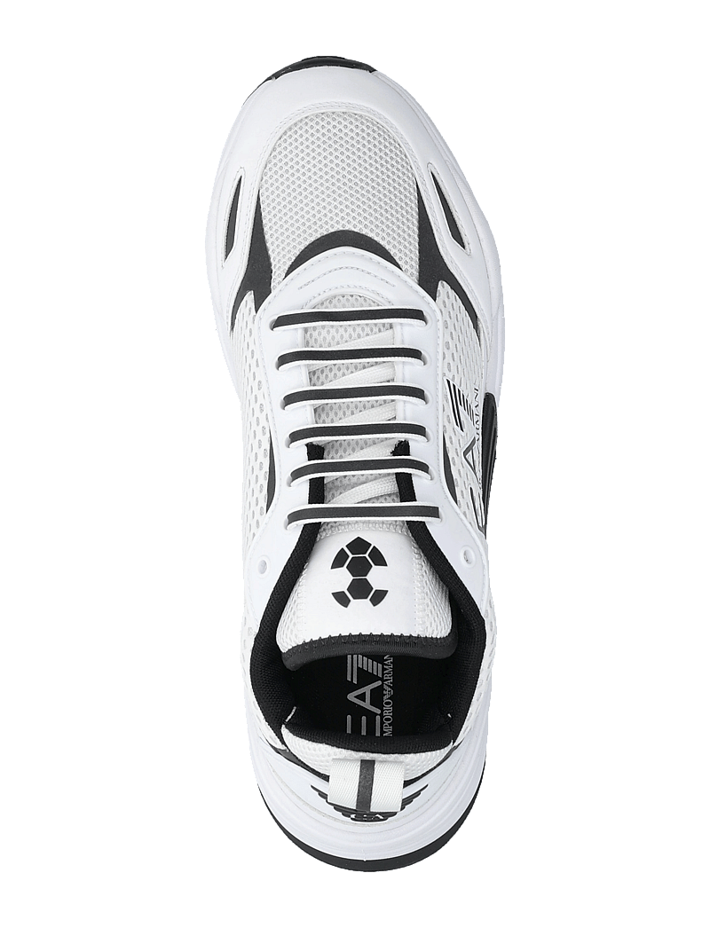 EA7 - ACE RUNNER MESH - niedriger schnitt - opt.white-black - 3