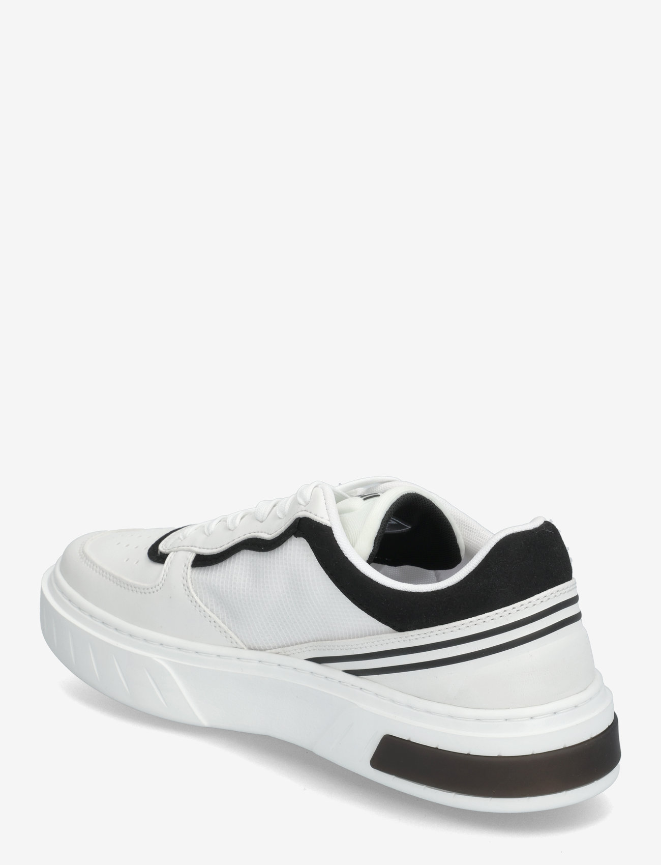 EA7 - PREMIUM COURT - lave sneakers - white-black - 2