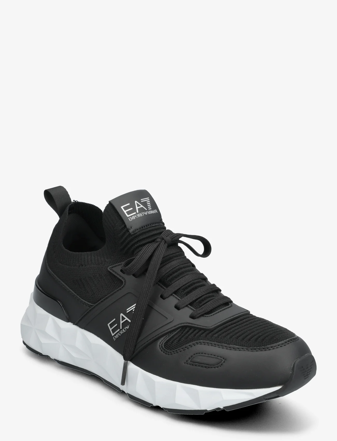 EA7 - SNEAKERS - laag sneakers - q739-black+silver+white - 0