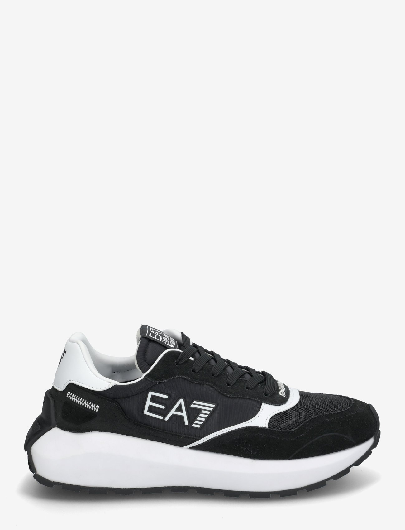 EA7 - WADER - låga sneakers - black-opt.white - 1