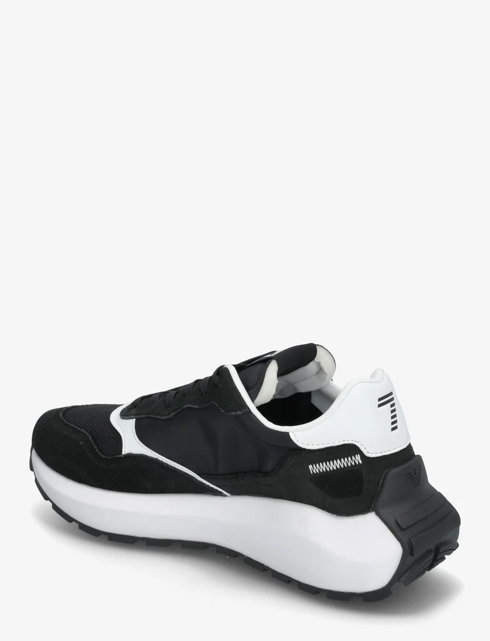 EA7 - WADER - låga sneakers - black-opt.white - 2