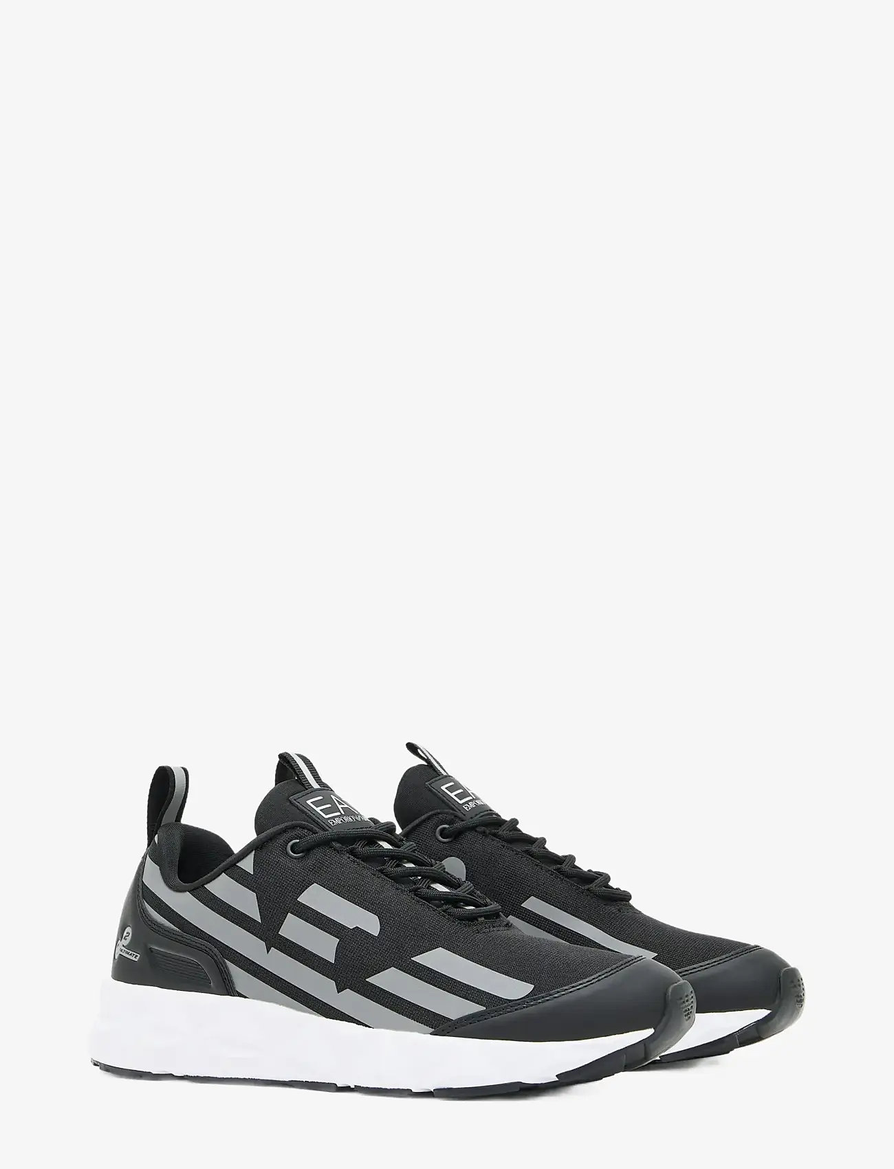 EA7 - SNEAKER - lave sneakers - black-silver - 0