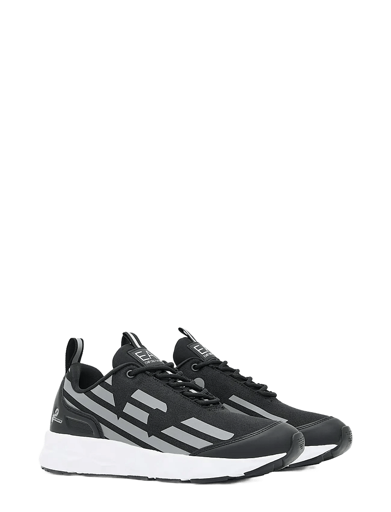 EA7 - SNEAKER - lave sneakers - black-silver - 0