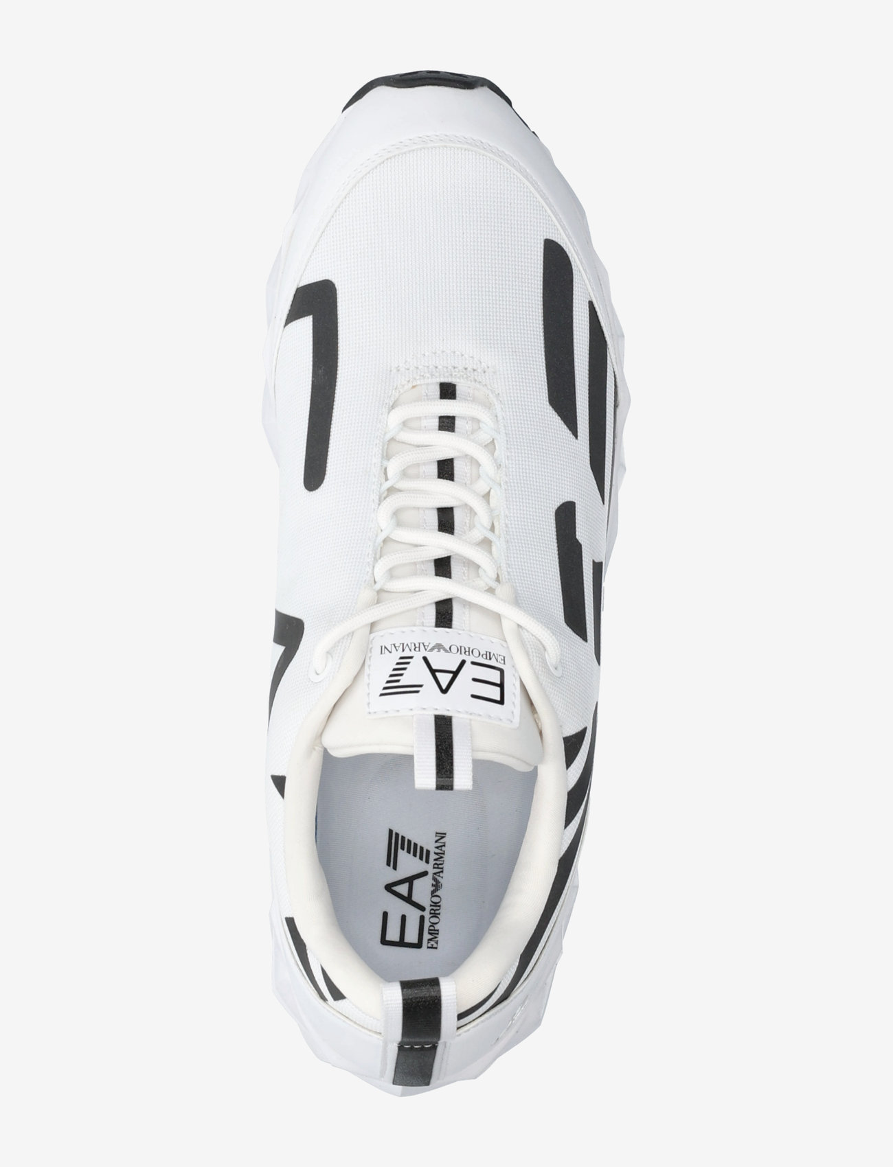 EA7 - SNEAKER - laisvalaikio batai žemu aulu - white-black - 3