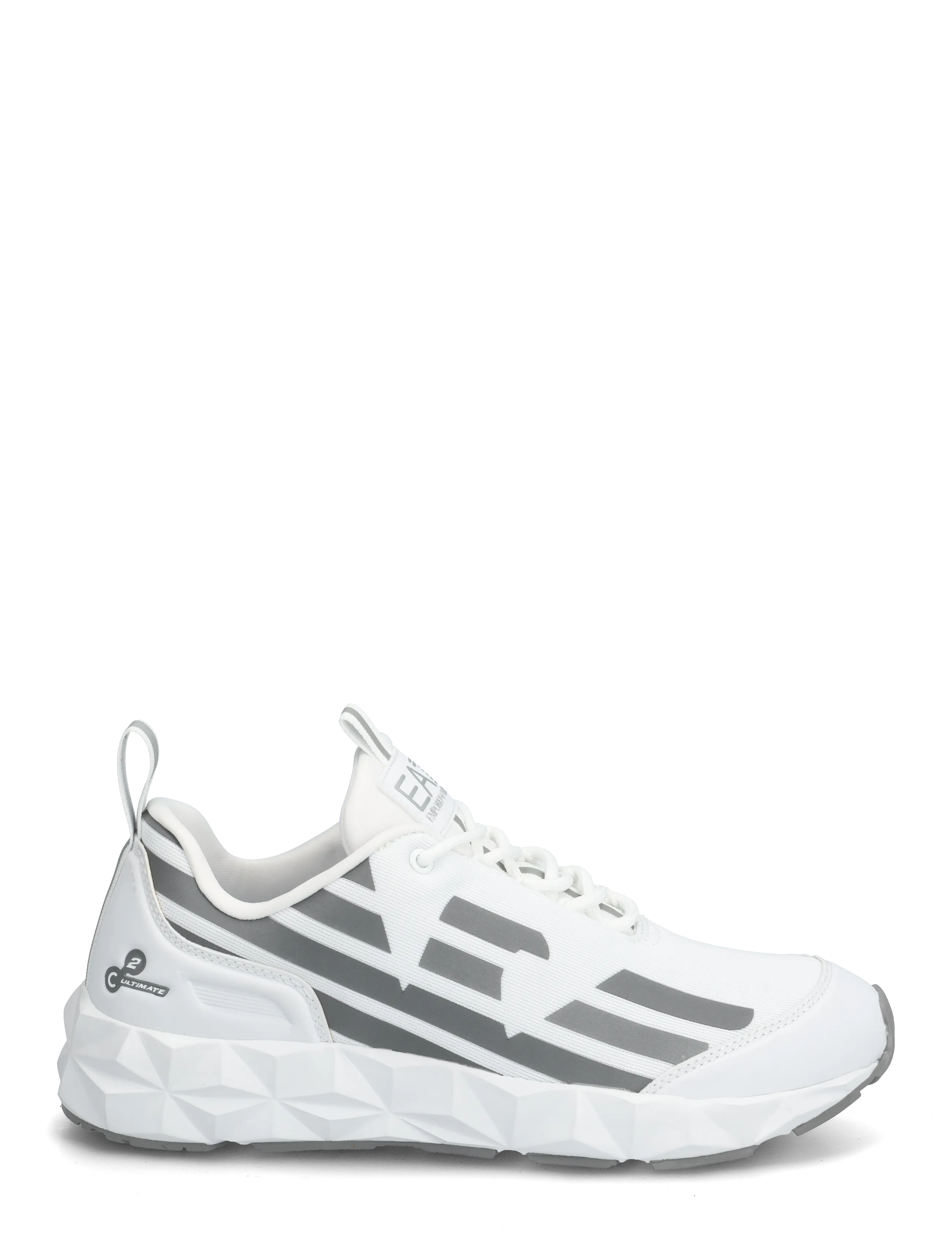 EA7 - SNEAKER - low tops - white-silver - 1