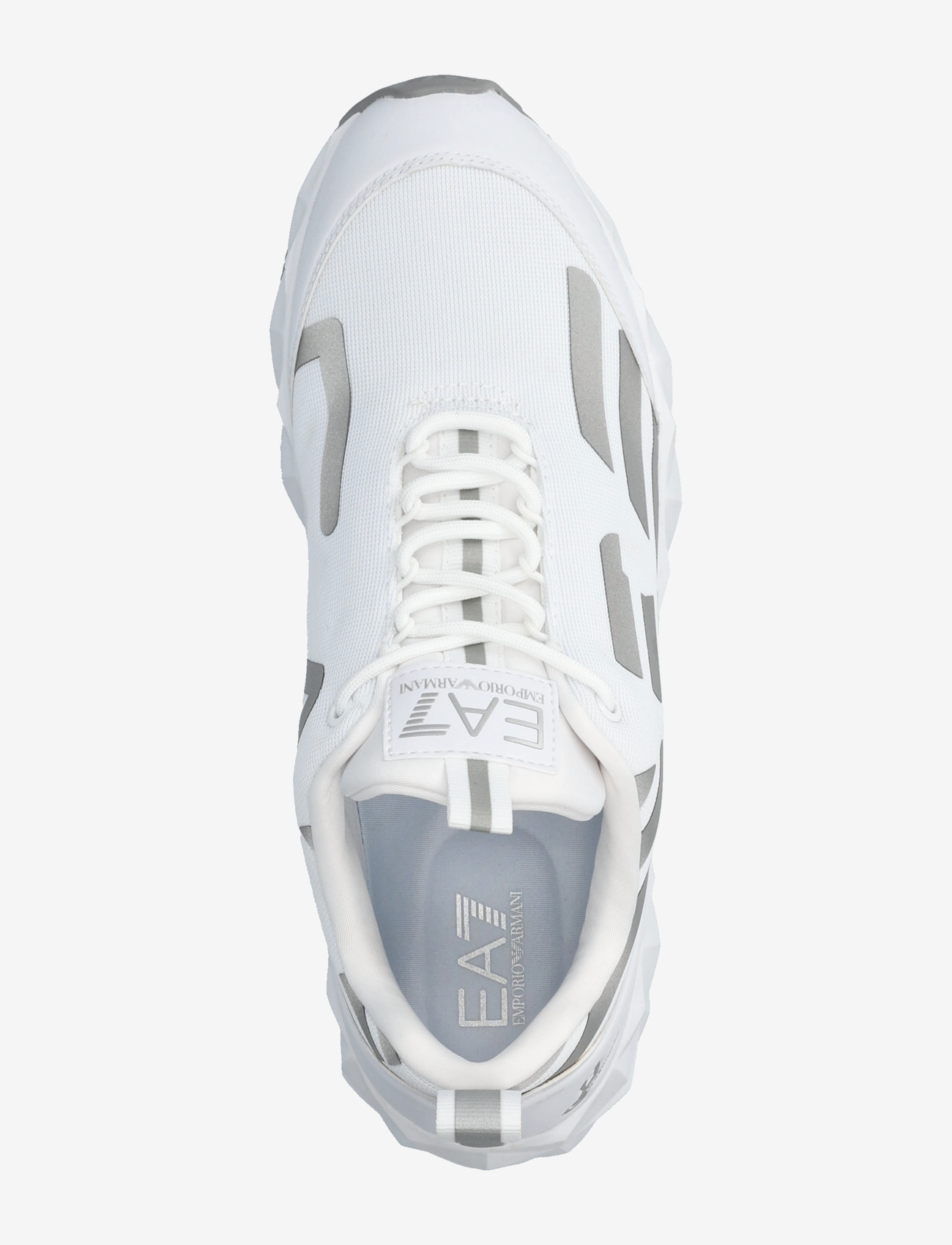 EA7 - SNEAKER - low tops - white-silver - 3