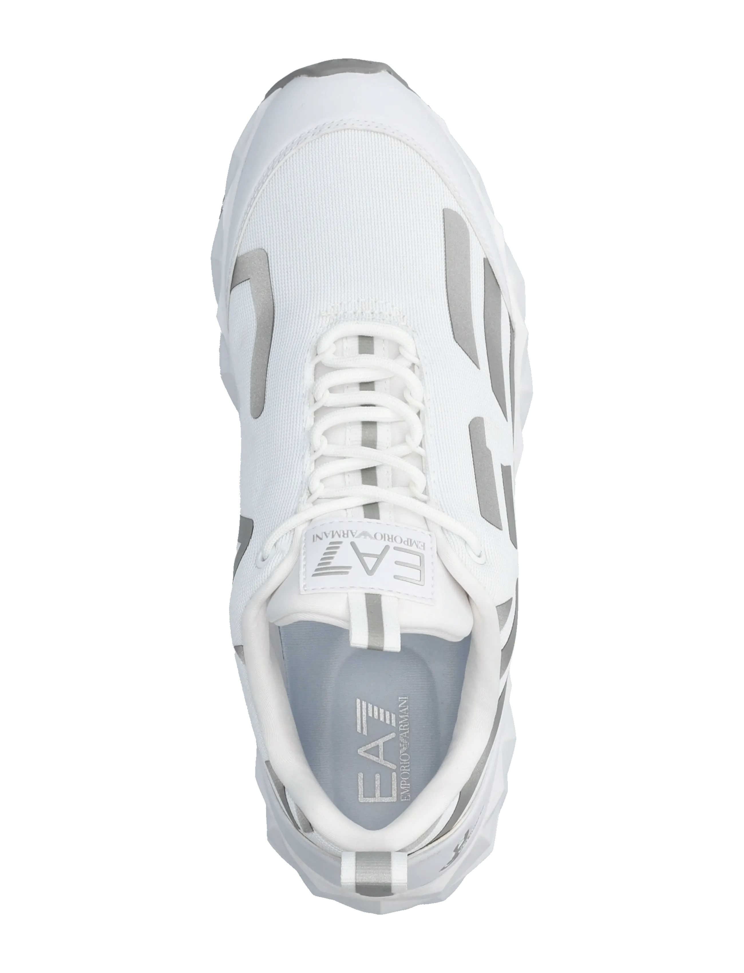 EA7 - SNEAKER - low tops - white-silver - 3