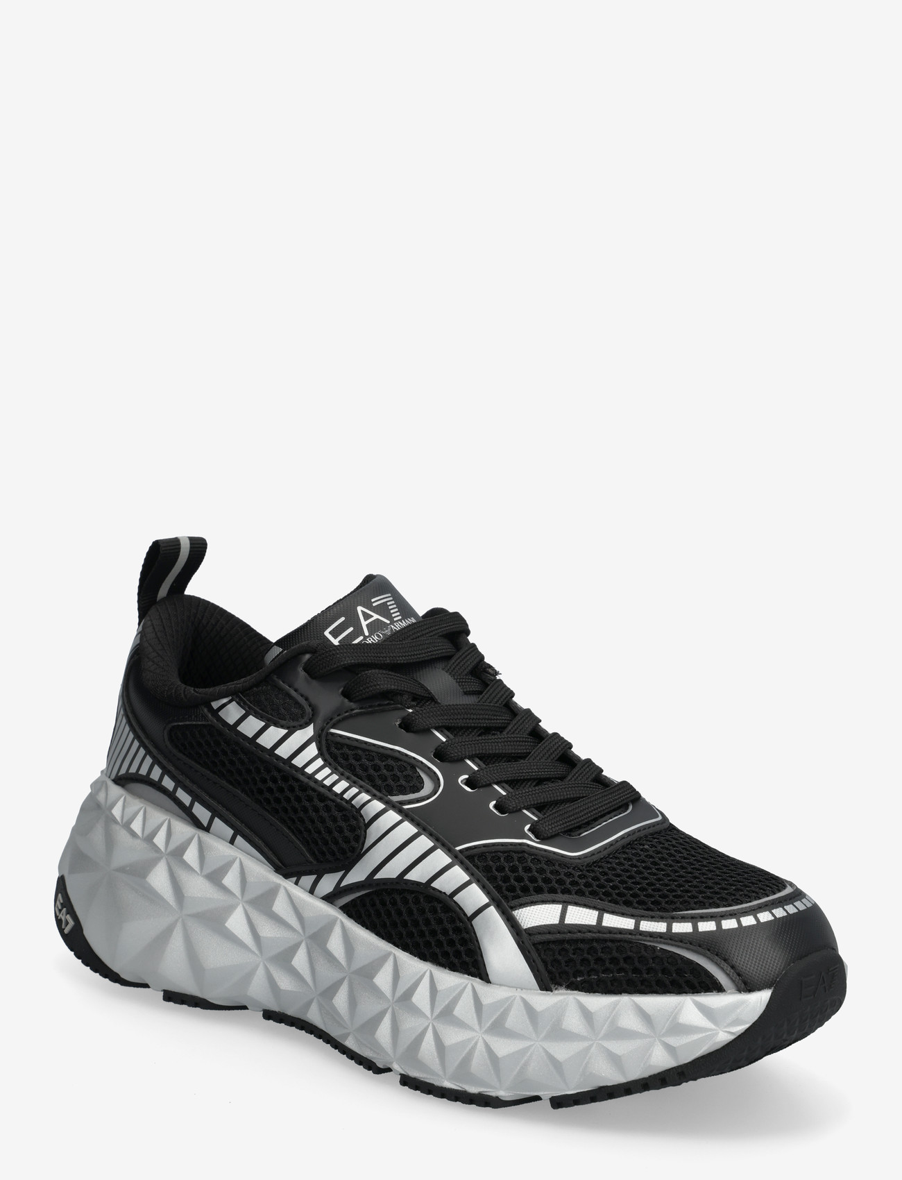 EA7 - SNEAKER - robustsed tossud - black-silver - 0
