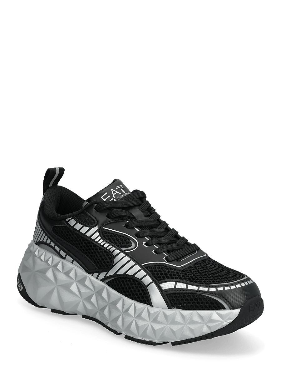 EA7 - SNEAKER - madala säärega - black-silver - 0