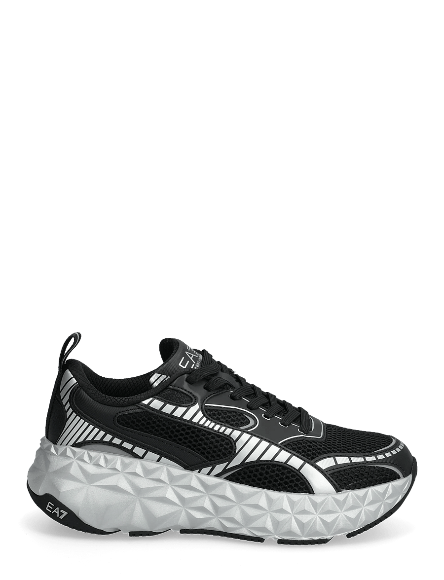 EA7 - SNEAKER - madala säärega - black-silver - 1